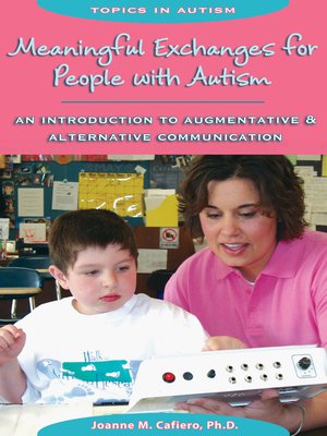 cover image of Meaningful Exchanges for People with Autism